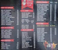 City Eating Hub And Confectioners menu 1