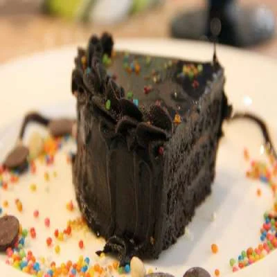 Chocolate Moist Cake Slice