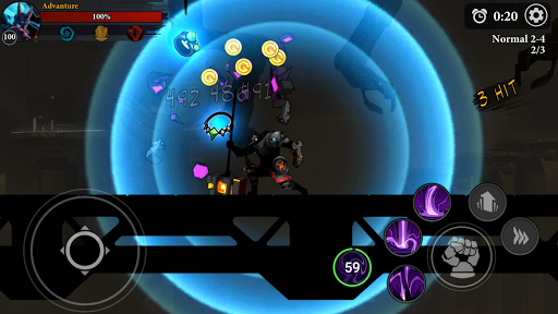 Télécharger Stickman Master: League Of Shadow - Ninja Legends APK MOD (Astuce) screenshots 5
