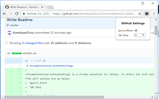 GitHub Settings