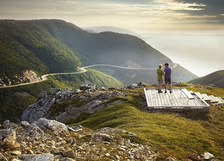 Take a hike along the Cabot Trail and revel in the beauty of the Nova Scotia landscape.