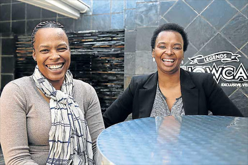 FILLING A NEED: Qondeka Zantsi, left, and Kolisa Siqoko Picture: SIBONGILE NGALWA