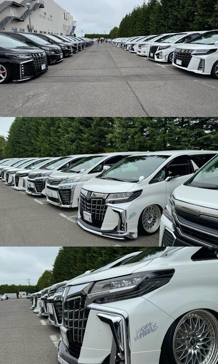 アルファードの023Premium・北海道・オフ会・海と愛車に関するカスタム事例の投稿画像1枚目