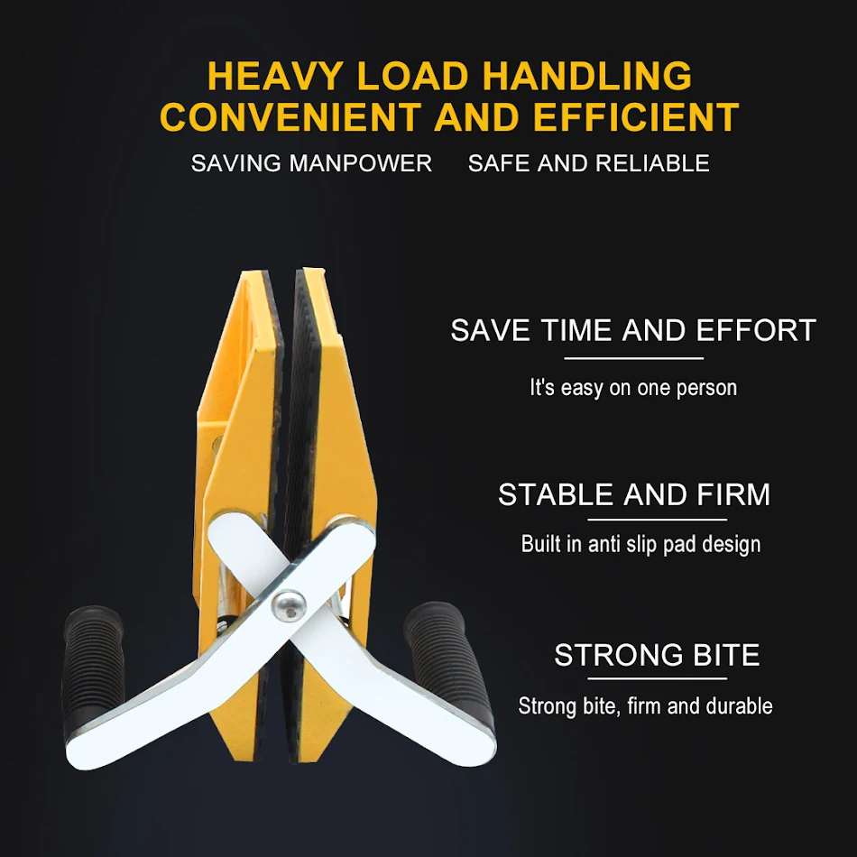 Zwaar object handling tool Marmer handling clip Veilig en efficiënt heffen en verplaatsen van marmeren platen op locatie