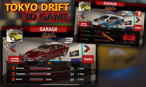 Screenshot Tokyo Drift 3D Street Racer