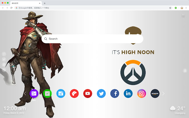 Mccree New Tab, Customized Wallpapers HD