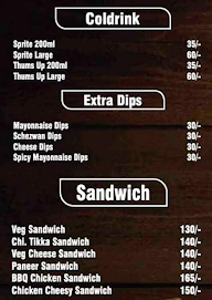 Downtown Cafe menu 3