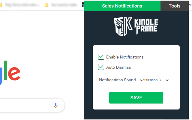 KDP Sales Notifications Preview image 1