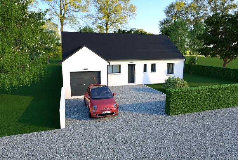  Vente Terrain + Maison - Terrain : 1 002m² - Maison : 110m² à Château-la-Vallière (37330) 