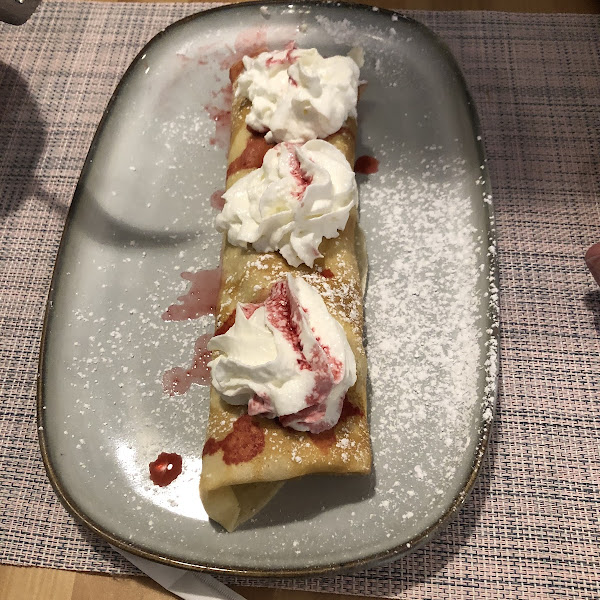 Sour Cherry crepe