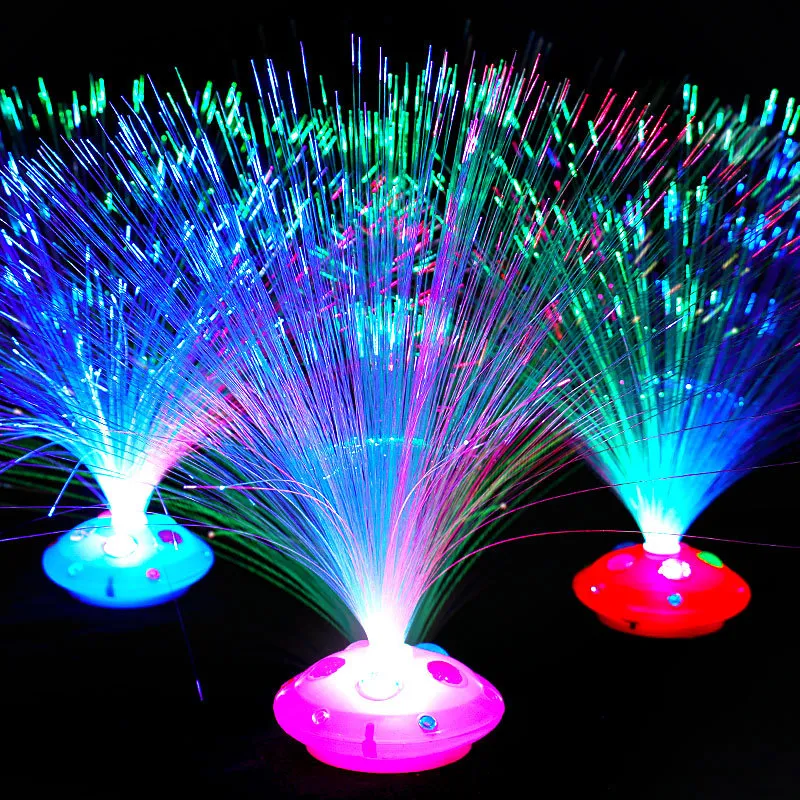 Gem Starry optische vezel feestlantaarn kleurrijk lichtgevend, met sterren edelstenen. Groothandel beschikbaar.