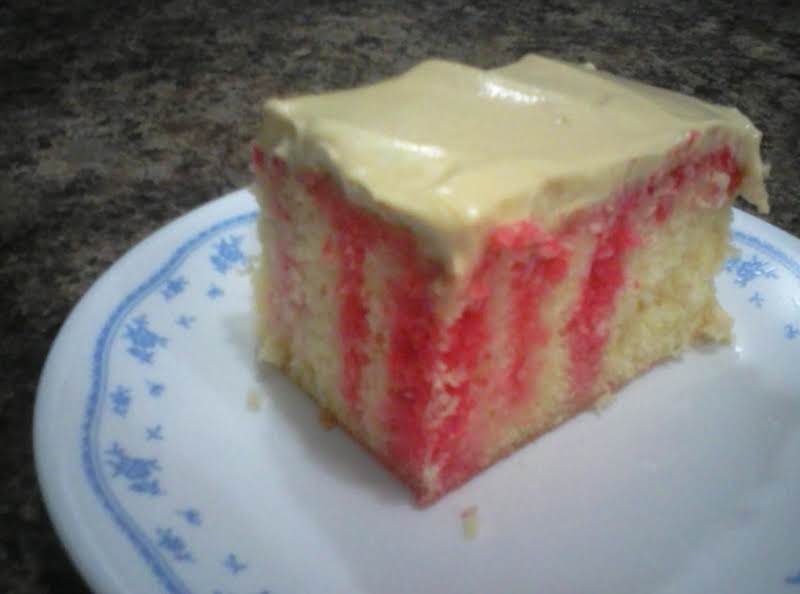 Tess's Refrigerator Jello Cake