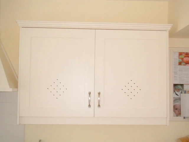 Hand made wall unit.