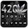 Thème de clavier Metal Weed 420 icon