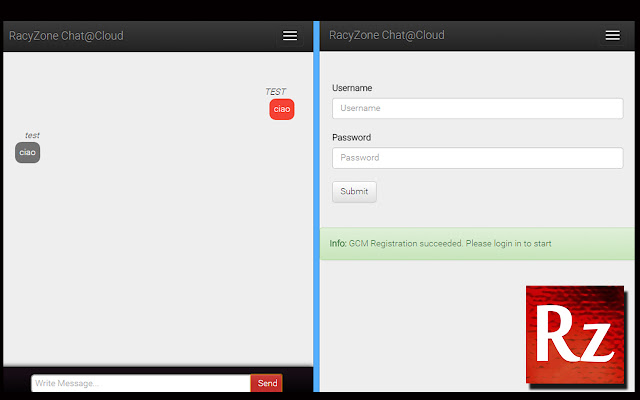RacyZone Chat@Cloud! chrome extension