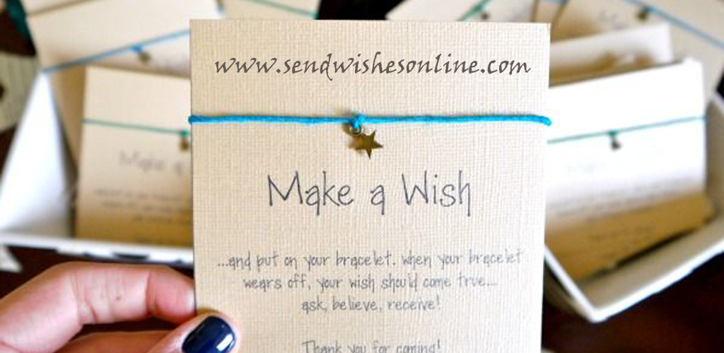 Make a Wish. Making a Wish. Make a Wish Bracelet Austria. Send wish