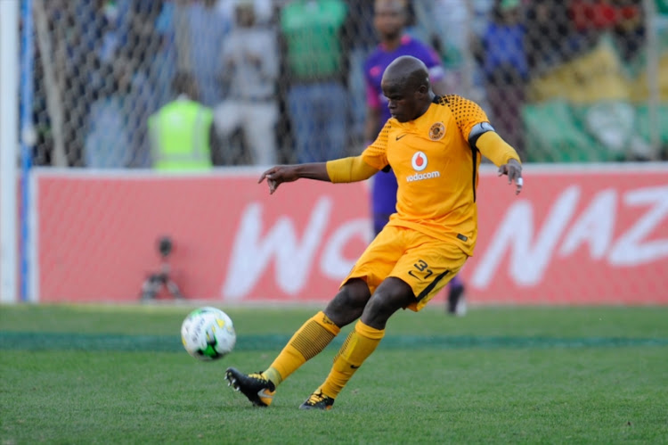 Willard Katsande of Kaizer Chiefs during the Absa Premiership match between Bloemfontein Celtic and Kaizer Chiefs at Free State Stadium on August 20, 2017 in Bloemfontein, South Africa.