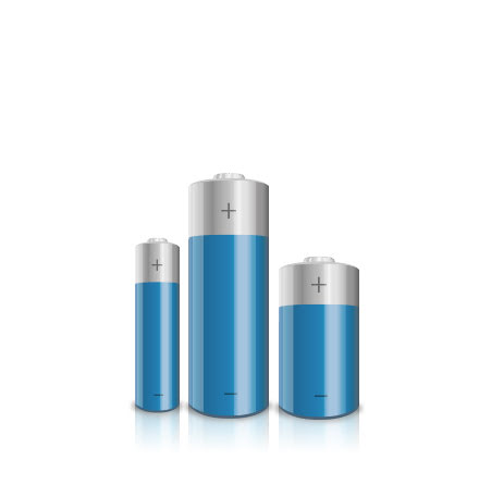 Batteripack - Akustisk glaskrossdetektor