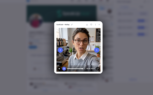 SushiLab Video Messages For LinkedIn screenshot 1