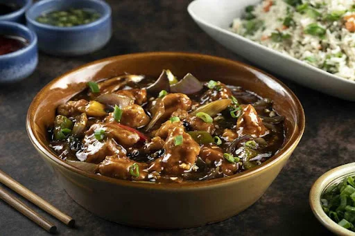 Sliced Chicken In Black Bean Sauce