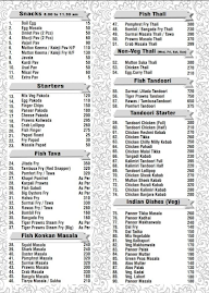 Al Raza Family Restaurant menu 1