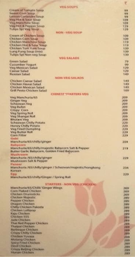 Hotel Tulips Grand menu 8