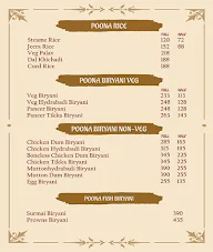 Hotel Poona menu 3