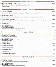 Ambrosia- Ramada Neemrana menu 2