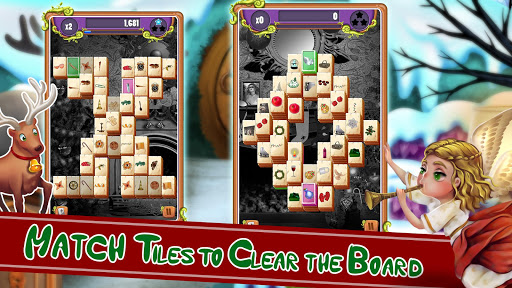 Christmas Mahjong Solitaire: Holiday Fun screenshots 1