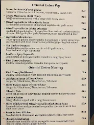 Hangout- The Lounge Bar menu 8