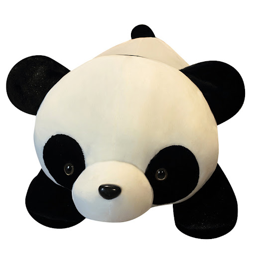 Title 4, Cute Fashion Giant Panda Huggy Bear Doll. The p...