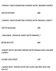 Wild Coast menu 4