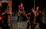 A scene in the musical 'We will Rock You', about the music of rock band Queen, really rocks audiences at Teatro Monte Casino.