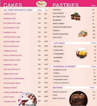 Winni Cakes & More menu 1