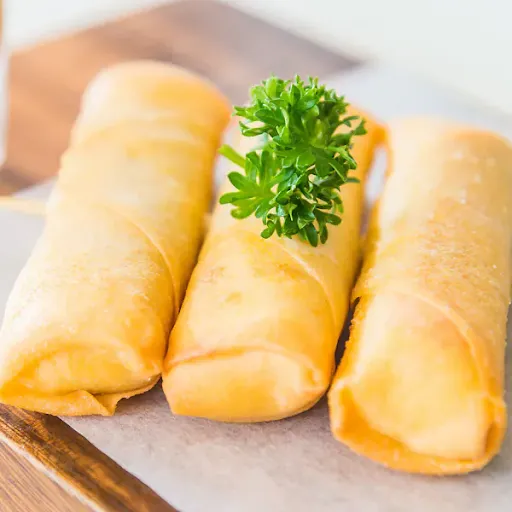 Chicken Cheese Spring Rolls