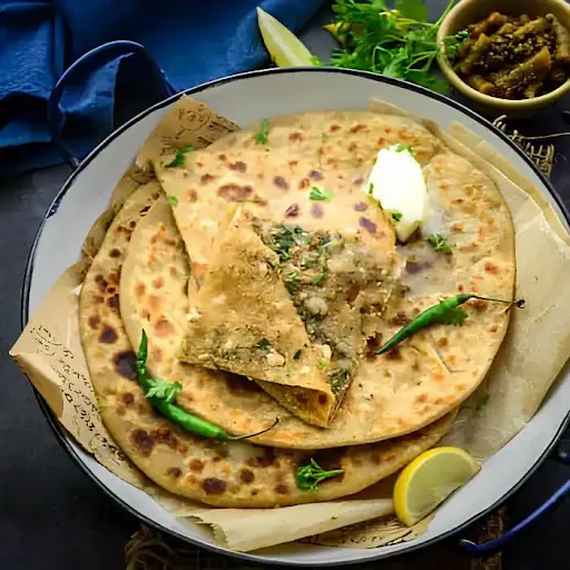 Green Chilli Paratha