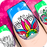 Cover Image of ดาวน์โหลด Nail Salon Coloring Book - Nail It Color & Design 1.1.1 APK