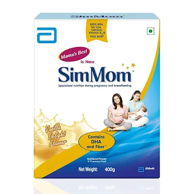 Simmom IQ+ Vanilla Delight Flavoured Powder - 400 gm