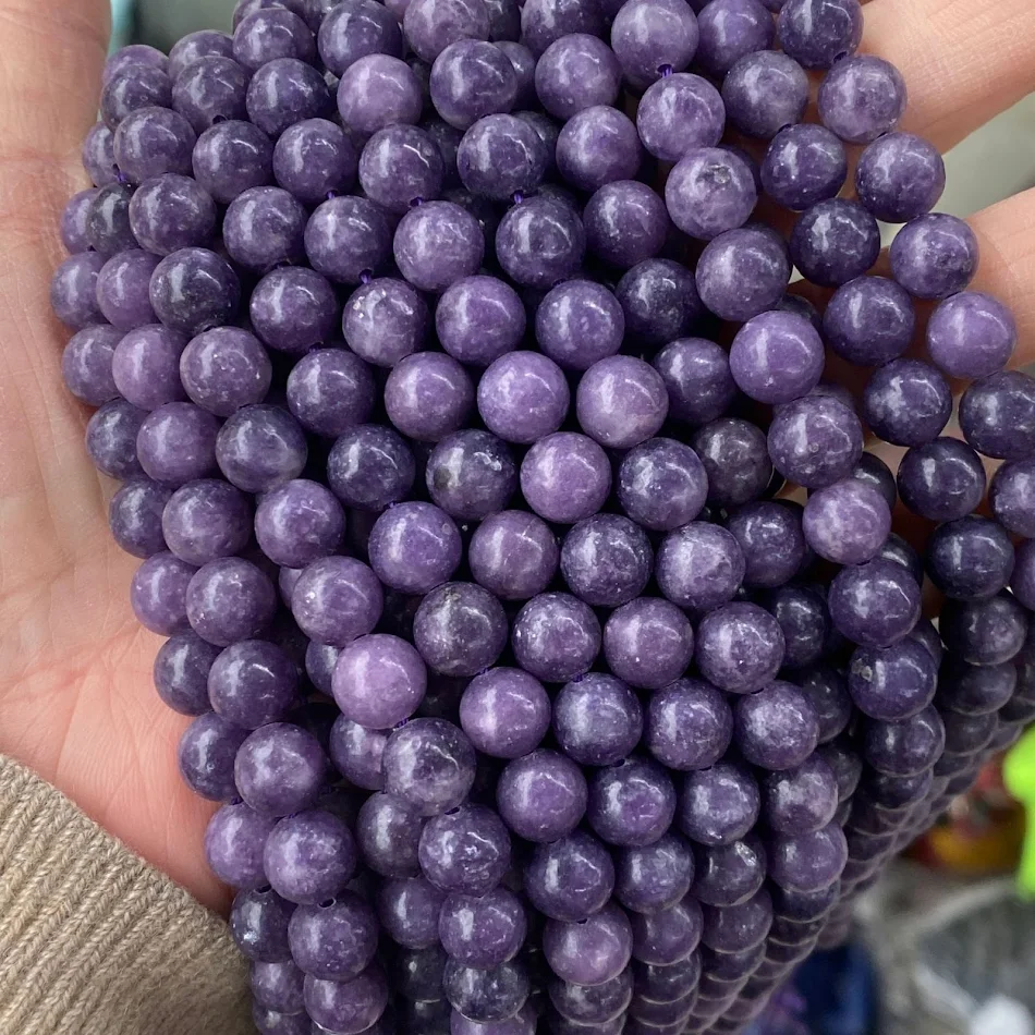 Natuurlijke paarse mica strooikralen, effen kleur, ideaal voor sieraden en knutselprojecten, voeg een schittering toe.