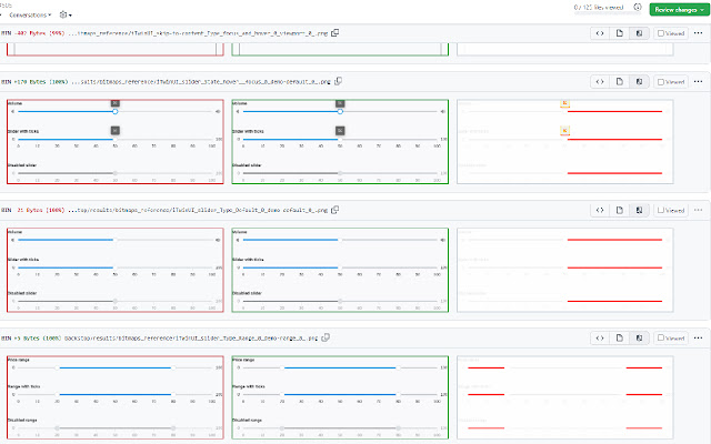 GitHub PR images comparer chrome extension