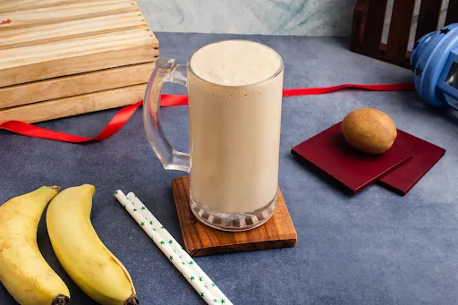 Banana Chikoo Milkshake