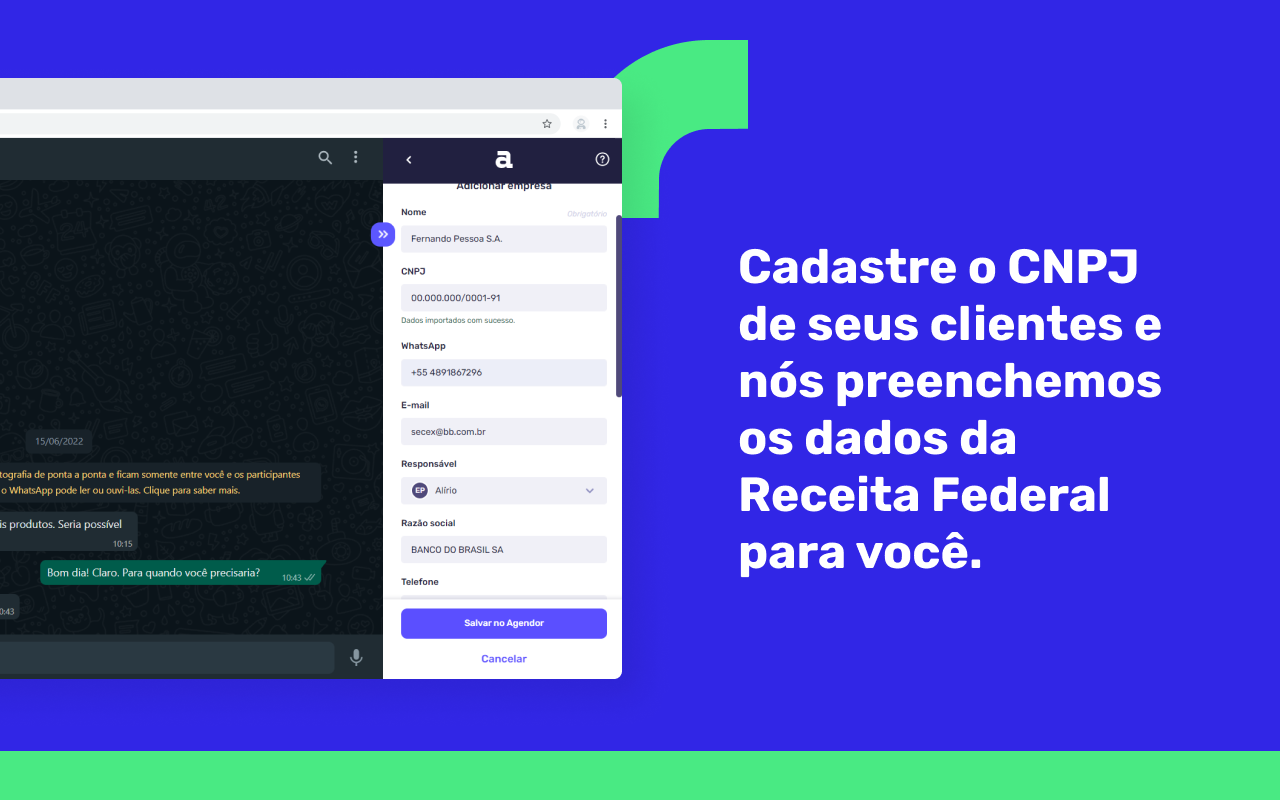 CRM de vendas para Whatsapp Web - via Agendor Preview image 3