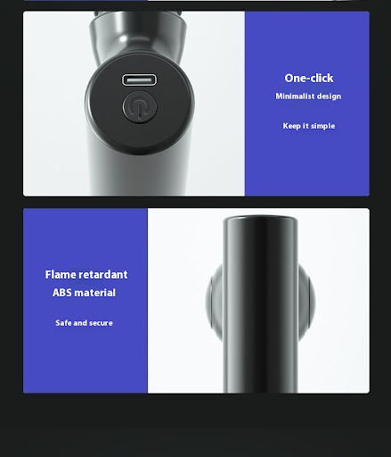 Title 11, Portable Muscle Relaxation Rechargeable Mini Ma...