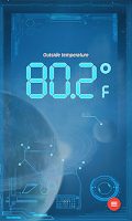 Weather Thermometer Screenshot