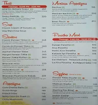 Kakada Ramprasad menu 1