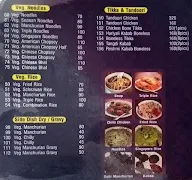 Chandu Chinese Food Centre menu 2