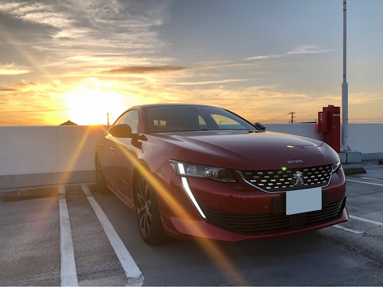 508の寒い・ドライブ・1枚目がお気に入り😍・夕焼けに関するカスタム事例の投稿画像2枚目