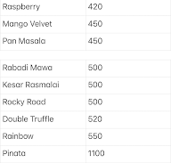 The Cake Carnival menu 2