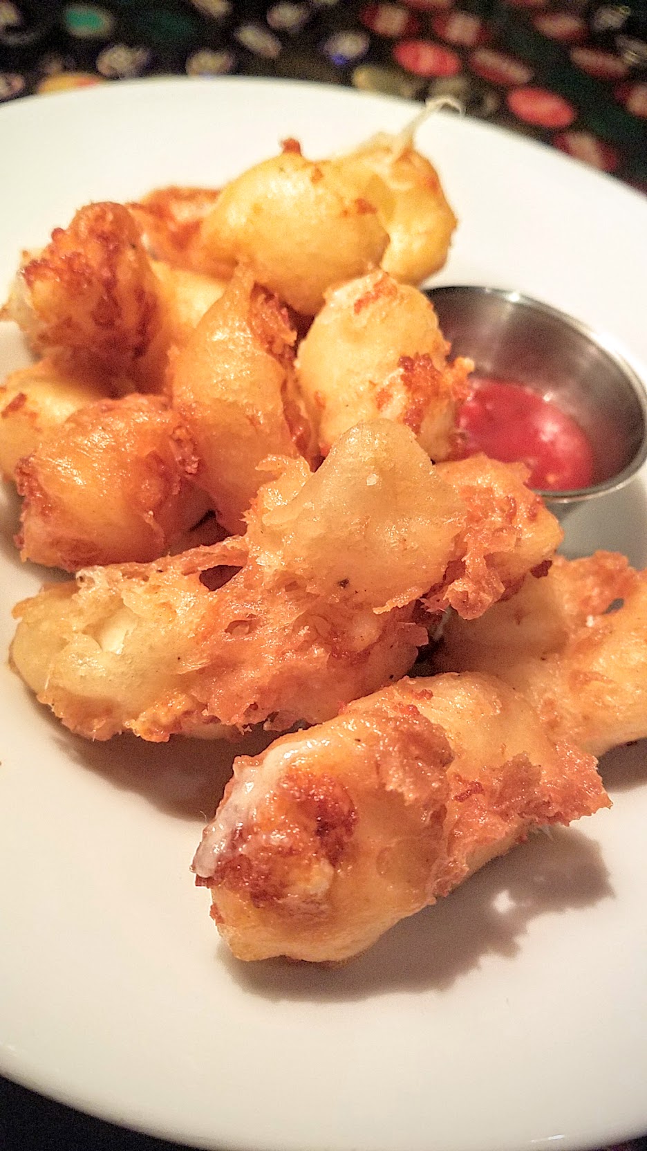 Example Food at Saraveza Fried Cheese Curds, a perfect pairing with beer every time