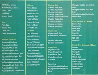 Godavari Snacks menu 2